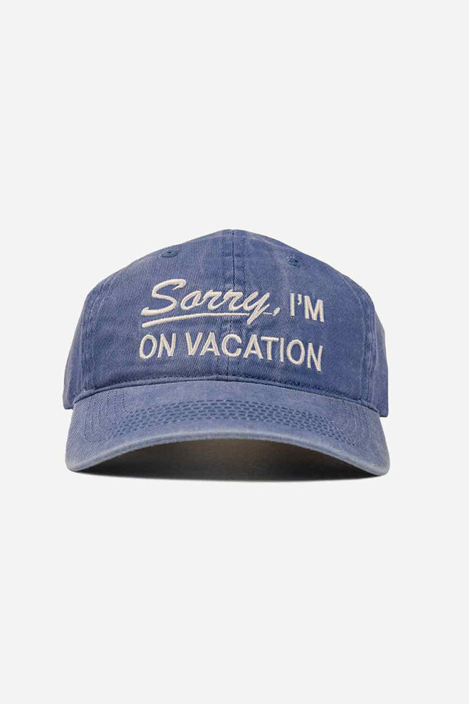 Duvin Sorry On Vacation Blue Cap