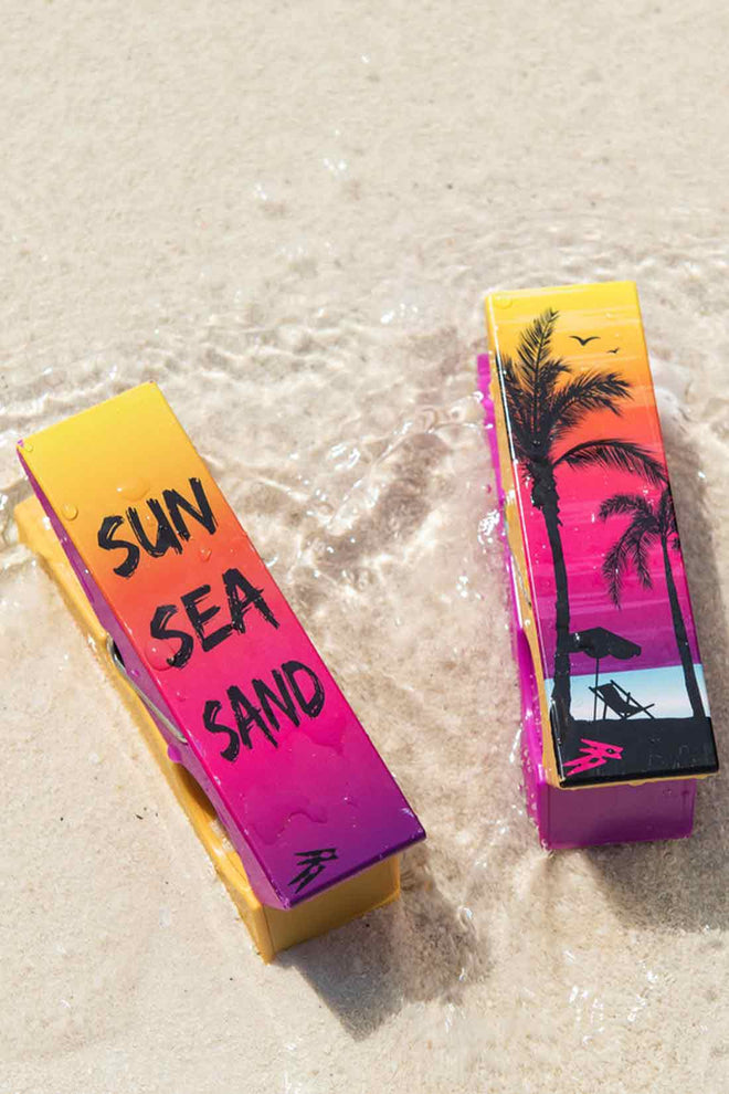 Sun Sea Sand Towel Clip