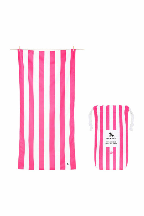 Dock and Bay Cabana Phi Phi Pink XL Towel