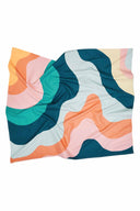 Dock and Bay Stripes Go Wild Get Wavy XL Towel fold
