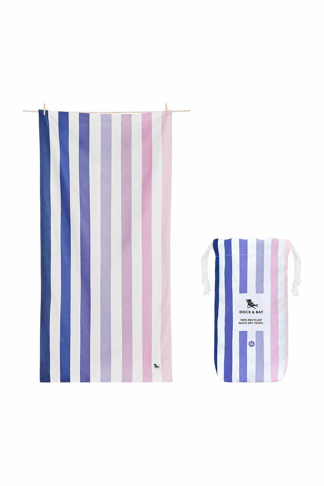 Dock and Bay Summer Dusk to Down XL Towel