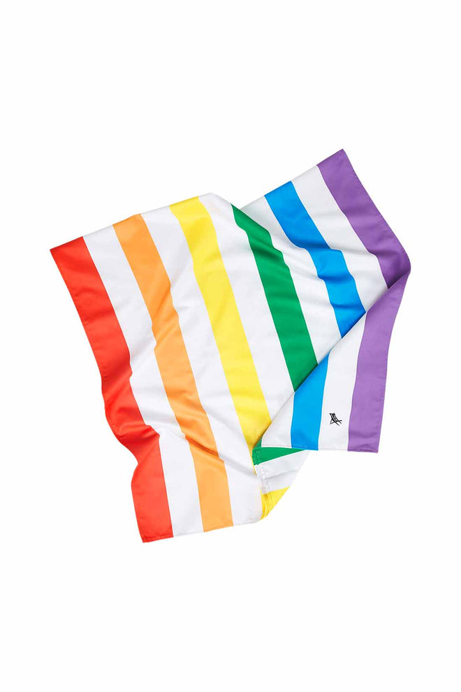 Dock and Bay Summer Rainbow Skies XL Towel fold