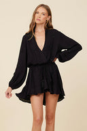 Black Stars Mini Dress