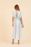 Turqs and Caicos Maxi Dress back