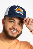 Life is Good Take It Easy Soft Mesh Back Cap