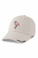 Life is Good Flamingo Chill Cap