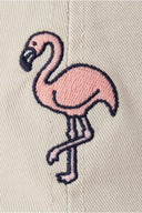 Life is Good Flamingo Chill Cap detail