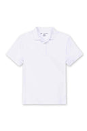 White Performance Jersey Polo