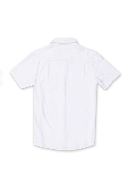 White Performance Shirt back