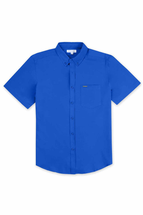 Blue Solid Shirt