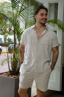 Sand Linen SS Shirt