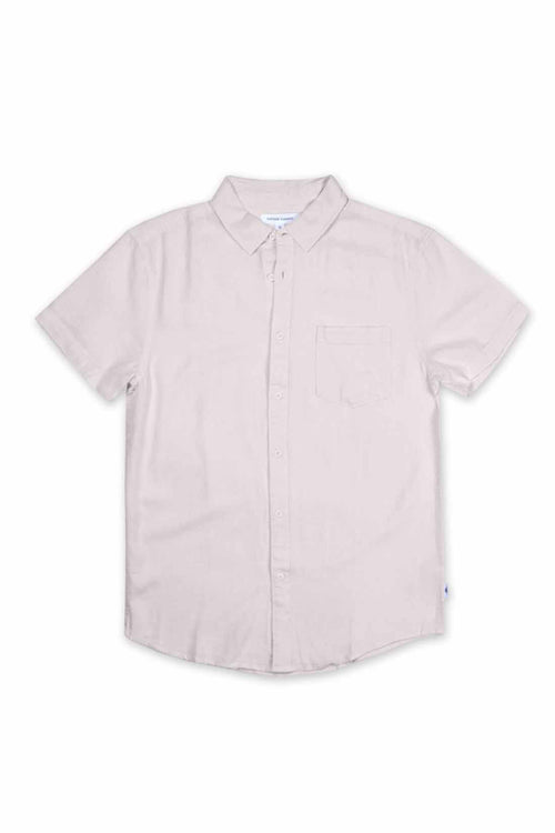 Sand Linen SS Shirt front