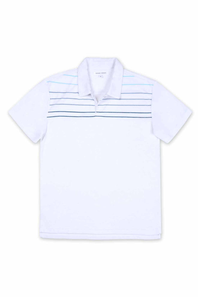 White Towel Terry Polo