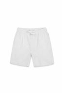 White Linen Shorts