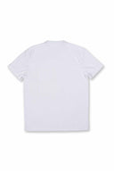 White Terry Cloth T Shirt back