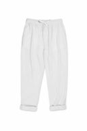 White Linen Pants