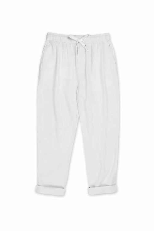White Linen Pants