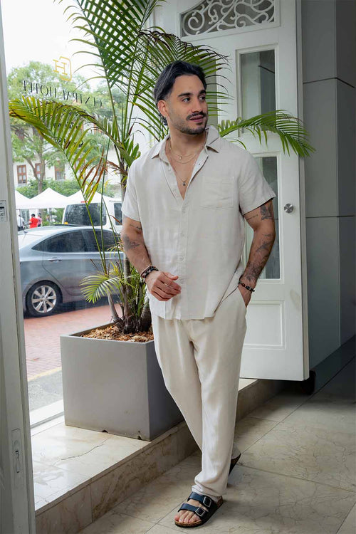 Sand Linen Pants