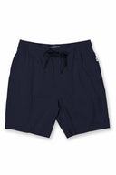Navy Slub Short