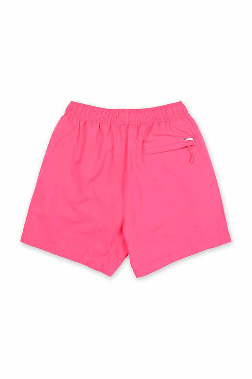 Pink Performance Swim Trunk back