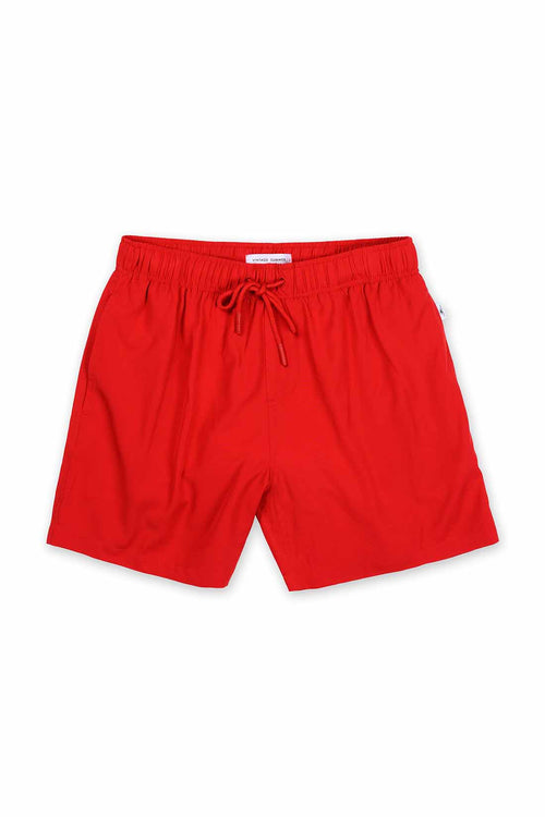 Red Performance Swim Trunk