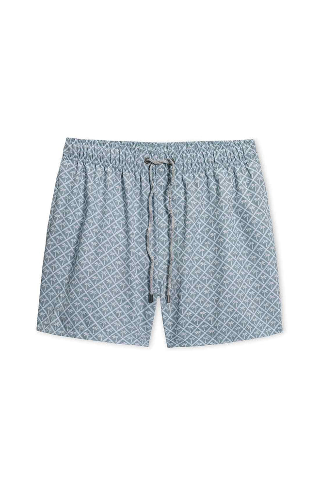 Sage Palms Pattern Swimtrunk
