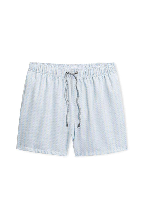 Lime Pattern Swimtrunk