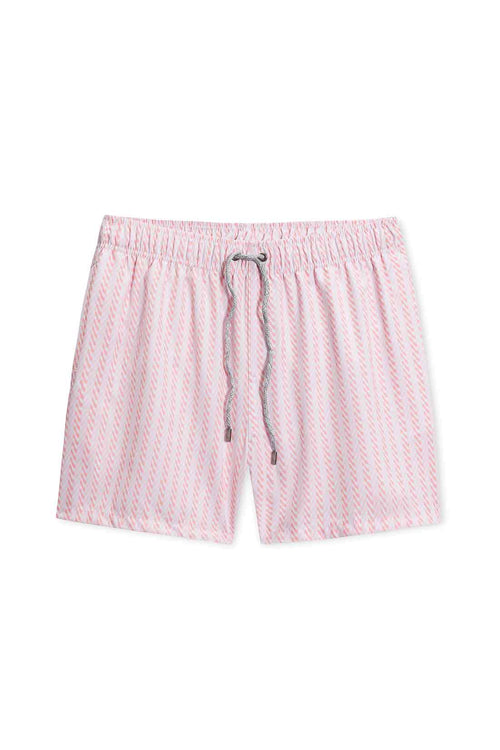 Orange Pattern Swimtrunk