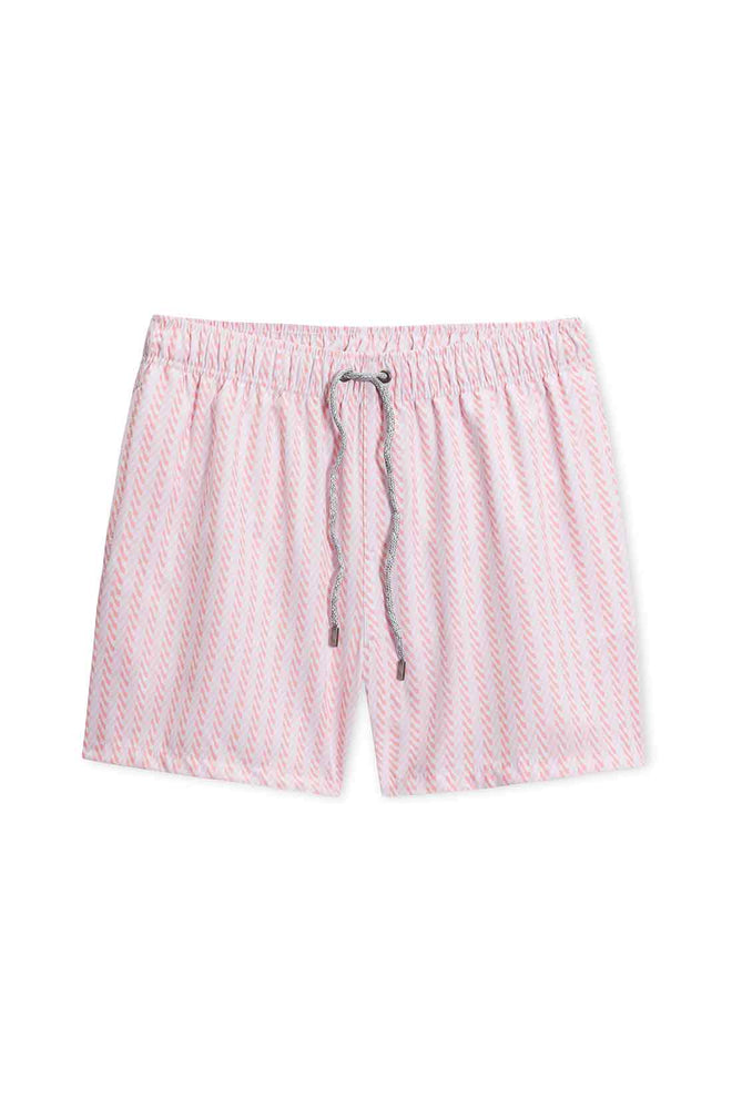 Orange Pattern Swimtrunk