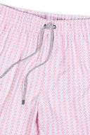Orange Pattern Swimtrunk details