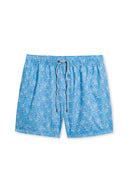 Blue Shell Pattern Swimtrunk