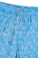 Blue Shell Pattern Swimtrunk detail