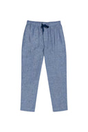 Navy Linen Pants