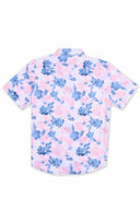 Flowers Printed Boys Shirt back