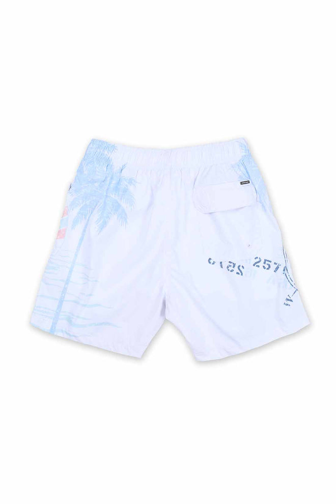 St Barths Poolside Swim Trunk back