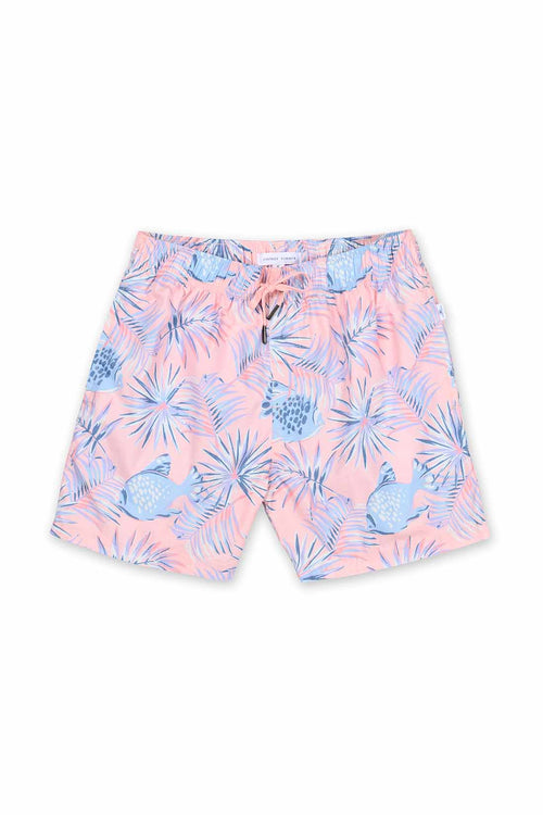 Sea Print Poolside Swim Trunk