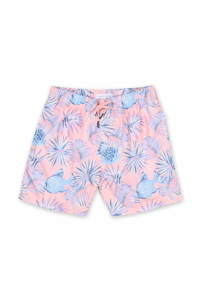 Sea Print Poolside Swim Trunk