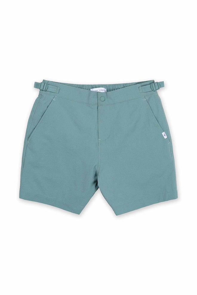 Green Poolside Swim Trunk