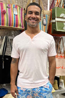 Light Pink Slub Jersey Tee