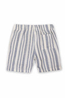 Navy Basket Weave Camp Short back