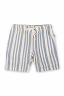 Navy Basket Weave Camp Short