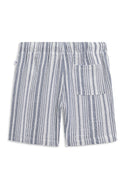 Navy Basket Weave Short