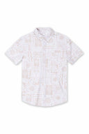 Tan Patchwork Shirt