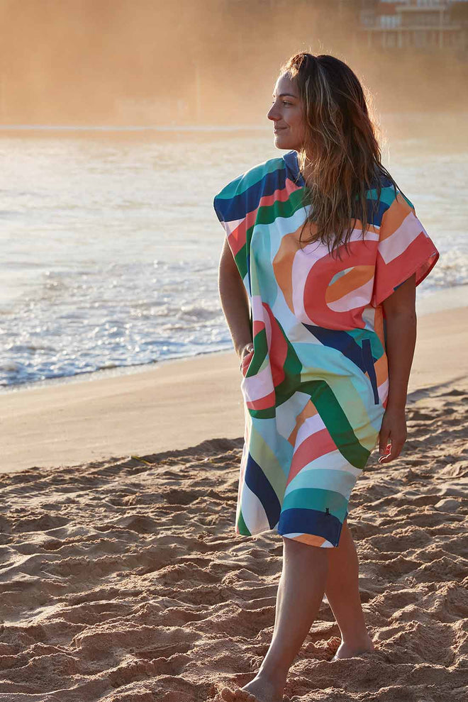 Dock and Bay Fruit Loops Poncho