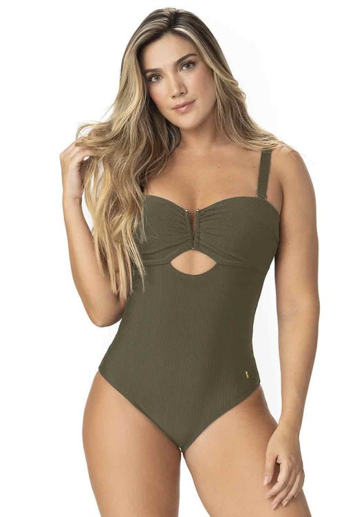 Garotas Ciara Green One Piece