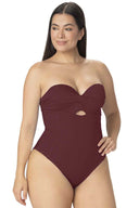 Garotas Merlot Essentials Cups One Piece front