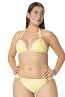 Garotas Liora Banana Sliders Bikini Set