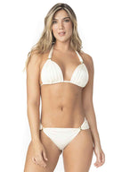 Garotas Solnic Perla Sliders Bikini Set