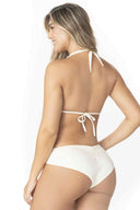Garotas Solnic Perla Sliders Bikini Set back