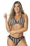 Garotas Inyra Crochet Zigzag Bikini Set